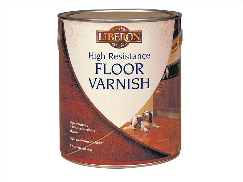High Resistance Floor Varnish Clear Satin 2.5 L