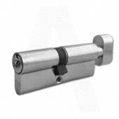 Cylinder 5P 35/10/K55 Np Euro Key & Turn